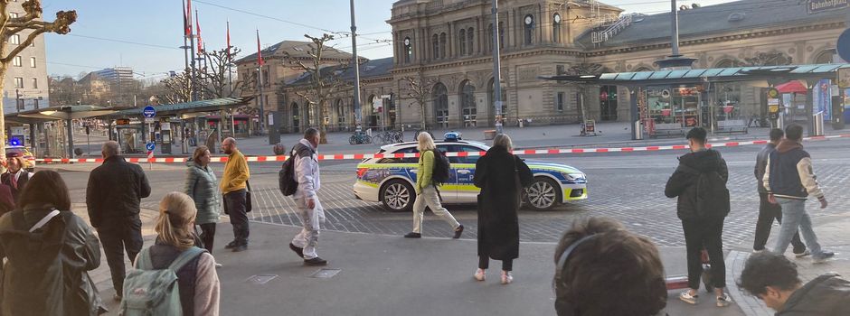Bombendrohung legt Mainzer Hauptbahnhof lahm