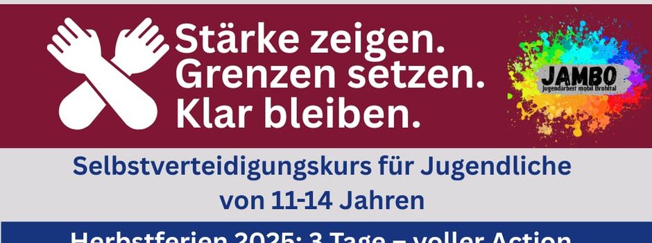 Selbstverteidigungskurs für Jugendliche