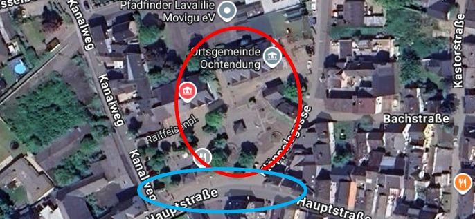 Baubeginn: Neugestaltung des Raiffeisenplatzes und Überplanung von einem Teilbereich der Hauptstraße in Ochtendung