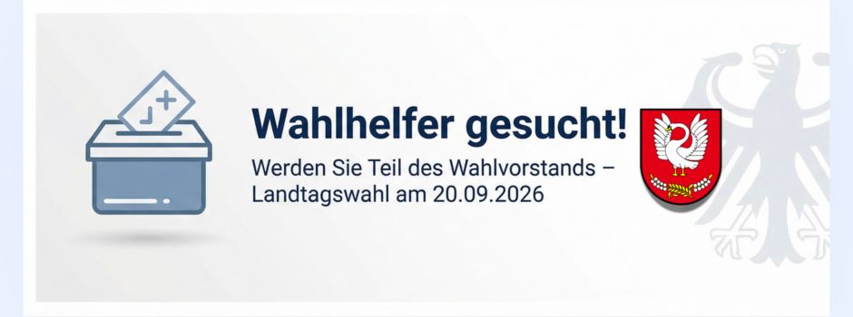 Werde Teil des Wahlvorstandes