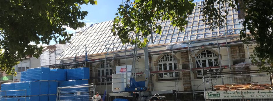 Sanierung der Emondshalle in Oppenheim hat begonnen