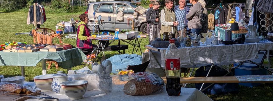 Flohmarkt in Glocksin