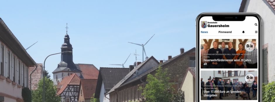 Start frei für unsere Gauersheim-App!