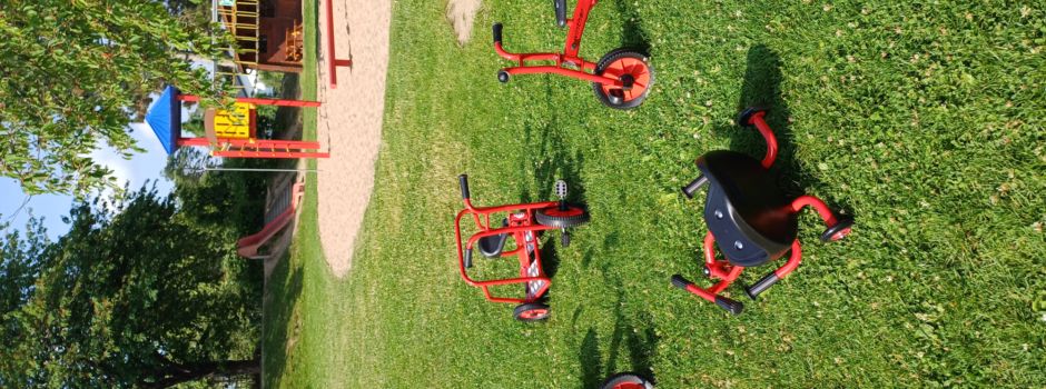 Neue Fahrzeuge für die Kita Naseweis