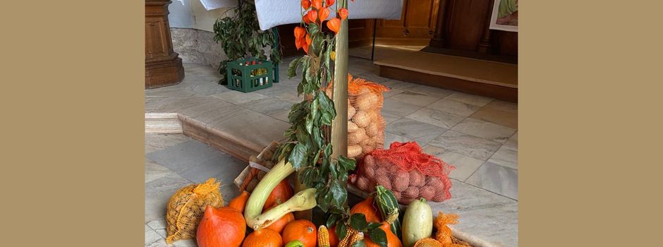 Herzlichen Dank für die Erntedankspenden!