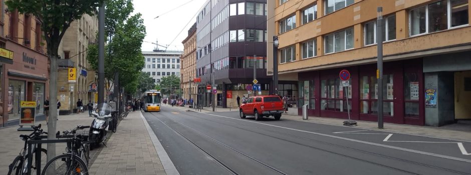 Massive Verkehrsbehinderungen in Mainzer Innenstadt