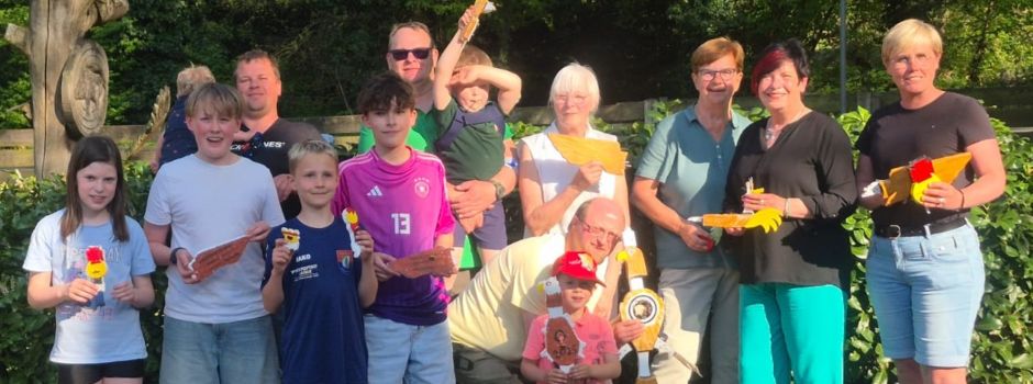 Vogel fällt nach 372 Schüssen