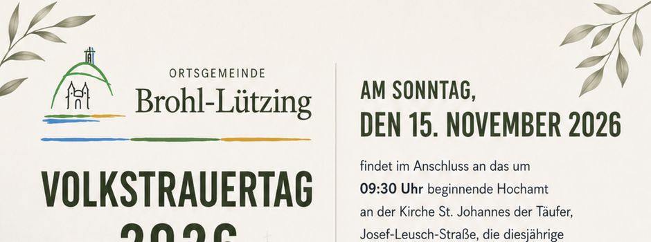 Volkstrauertag 2026