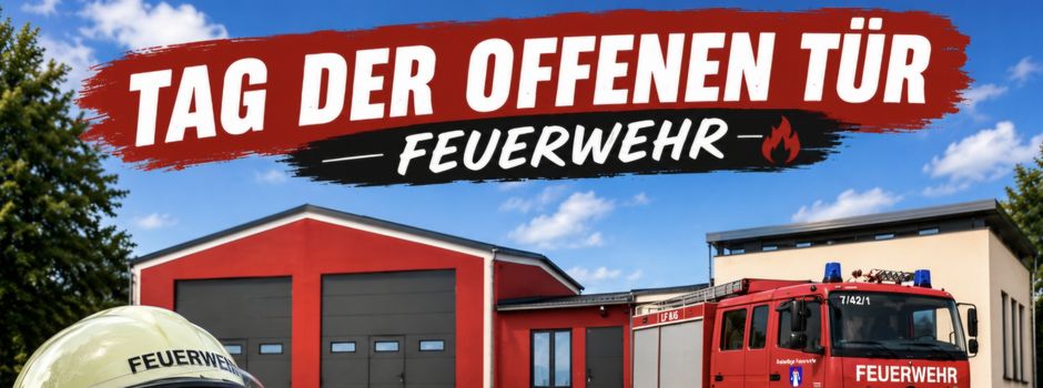 Gemeinde Neverin eröffnet Feuerwehrgemeinschaftshaus - kommt vorbei...