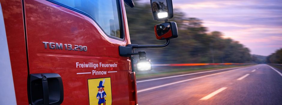 Einsatz für die Feuerwehr Pinnow