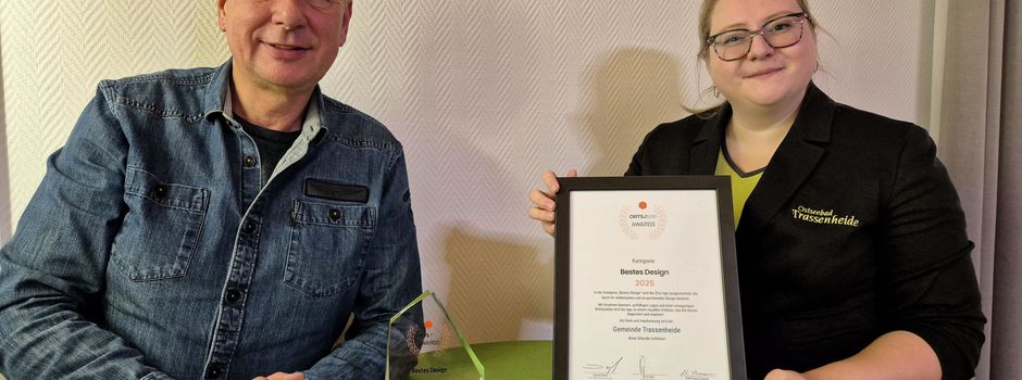 Trassenheide gewinnt den Orts.App-Award in der Kategorie Bestes Design
