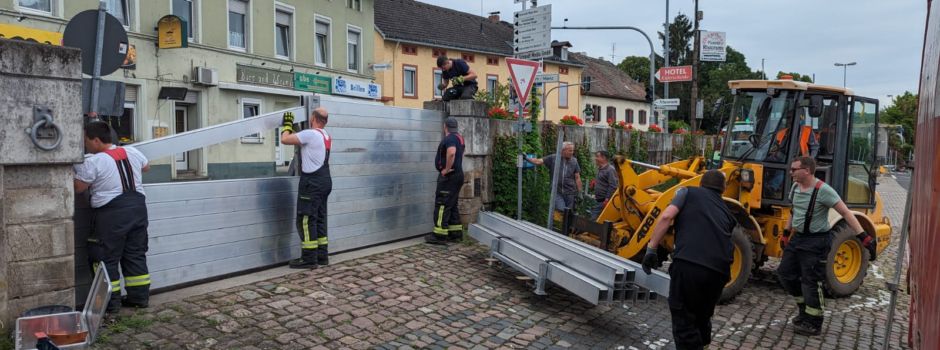 Ingelheim und VG Rhein-Selz bereiten sich auf Hochwasser vor - Lage in den übrigen Kommunen derzeit unproblematisch