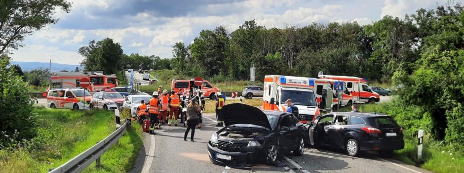 Schwerer Verkehrsunfall in Mainz-Kastel