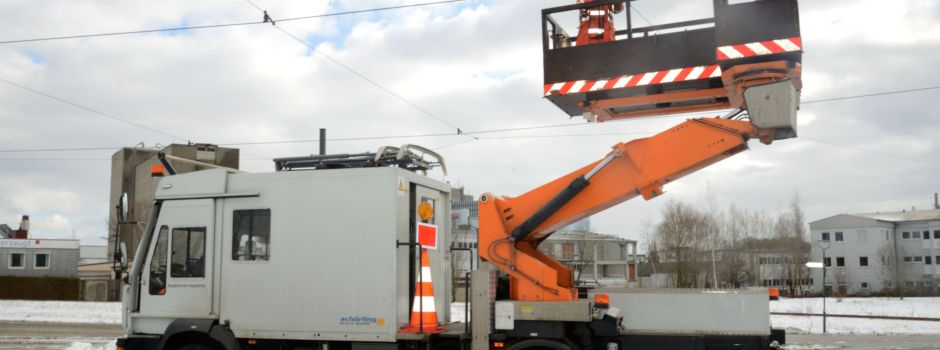 Freie Fahrt für die Straßenbahnen im Winter: Nachtschicht in Augsburg