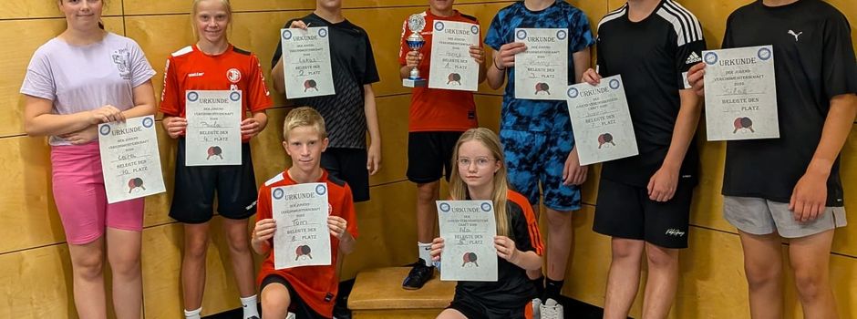 Tischtennis Jugendmeisterschaft am 16. August 2026