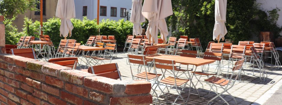 Augsburger Biergärten mit vegetarischem und veganem Essen