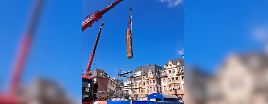 Warum die Heunensäule auf dem Mainzer Markt verschwunden ist
