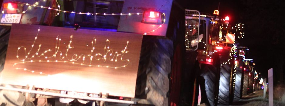 Lichterfahrt durch die Samtgemeinde Ilmenau