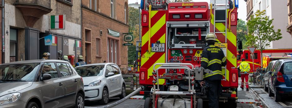 Feuer in Pizzeria in der Mainzer Neustadt