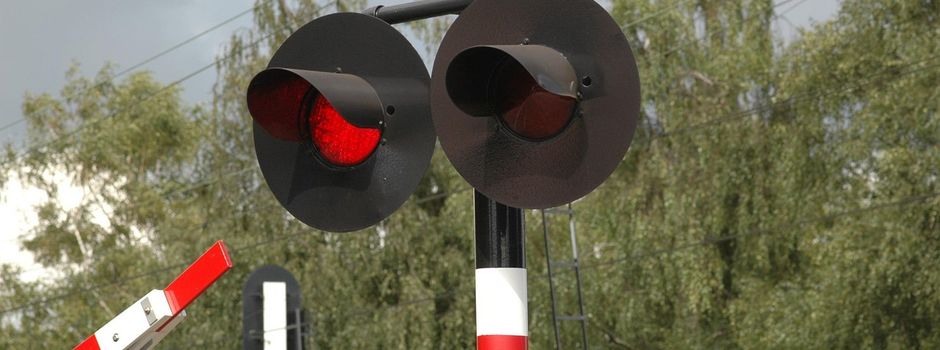 Sperrung des Bahnübergangs Humboldstraße in Weetzen
