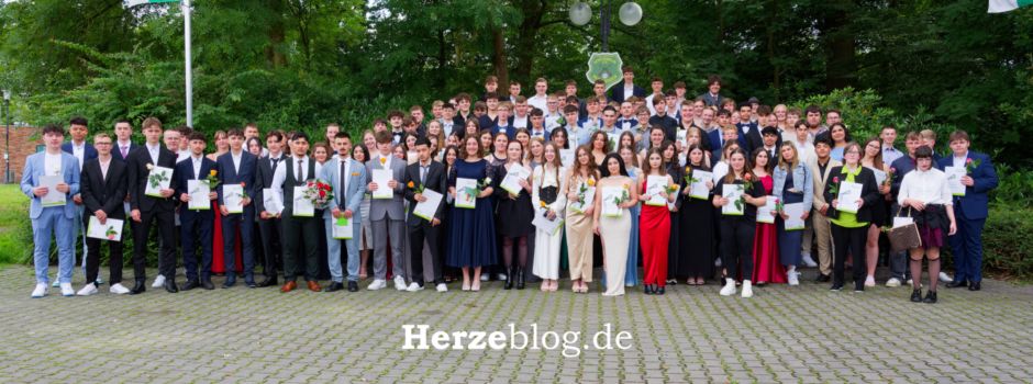 Abschlussfeier des 10. Jahrgangs der von-Zumbusch-Gesamtschule Herzebrock-Clarholz