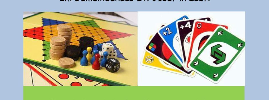 Spielenachmittag der Kolpingfamilie