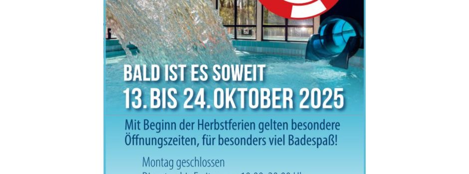Ferienlaune trifft Wasserfreude💦: Badespaß statt Herbstblues🛟