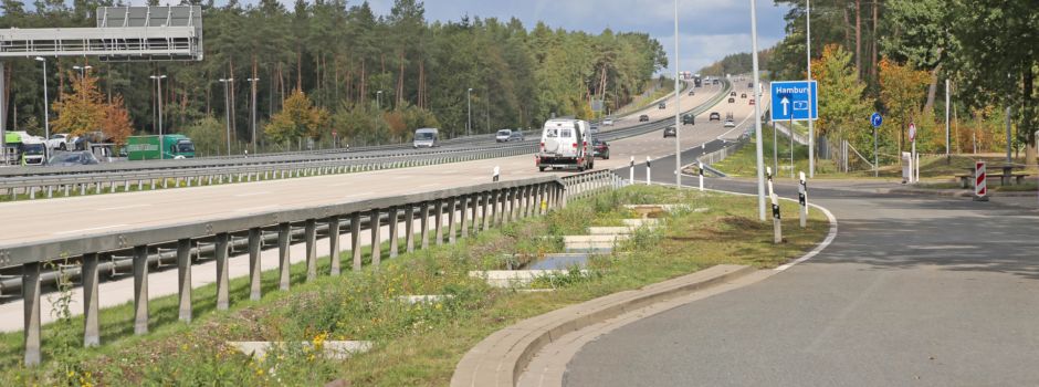 Sechsspurig ausgebaut: Wieder freie Fahrt auf der A 7 im Heidekreis