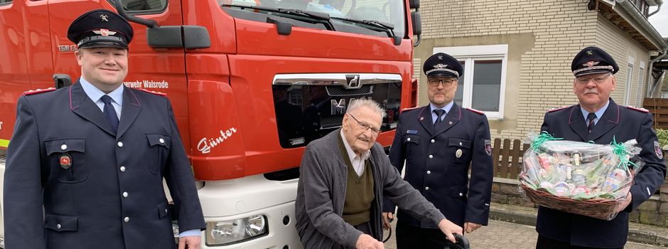 Überraschungsbesuch zum 90. Geburtstag