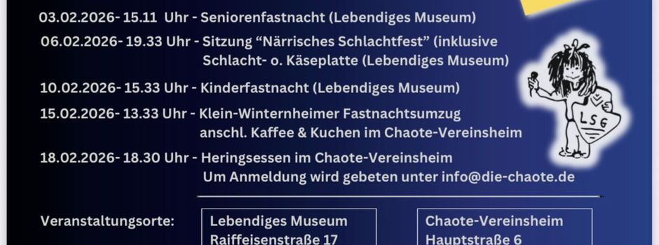 Fastnacht LSG DIE CHAOTE e.V.