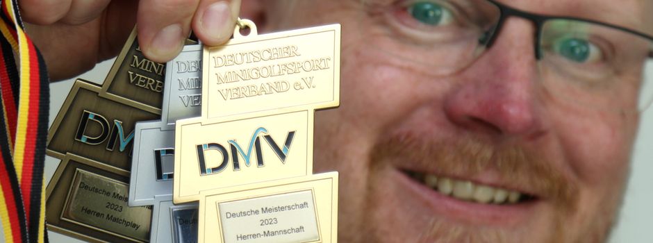 Rheidt: Deutscher Mannschaftsmeister im Minigolf - Achim Braungart Zink