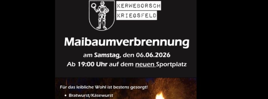 Maibaumverbrennung 
