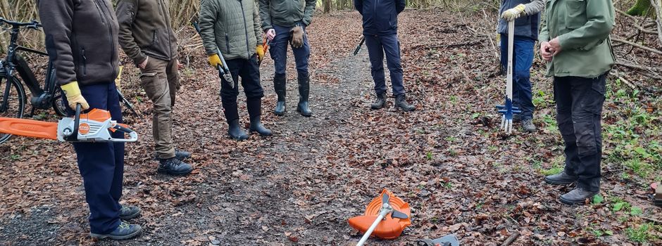 Biotoppflegemaßnahme am „Hundsbaum“ 