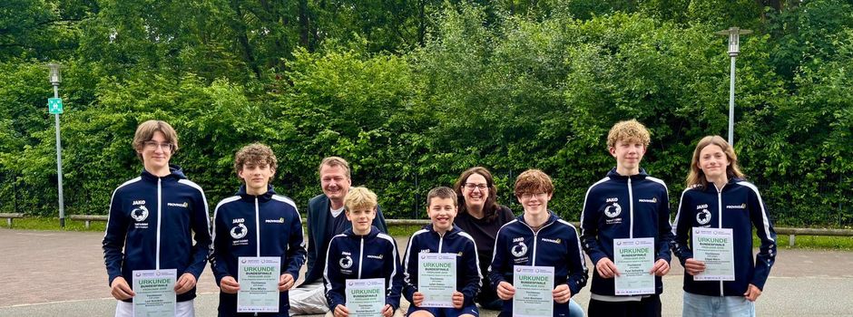 Gymnasium wird Deutscher Vizemeister im Tischtennis 