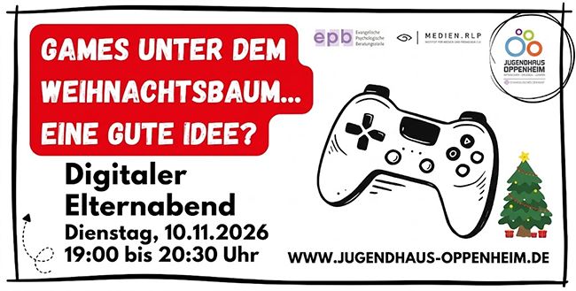 Digitaler Elternabend in Oppenheim: Umgang mit Videospielen im Familienalltag