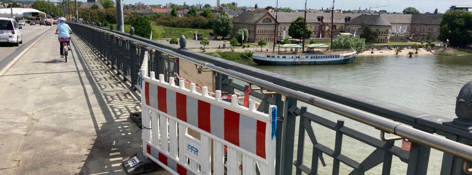 Theodor-Heuss-Brücke wird zeitweise voll gesperrt