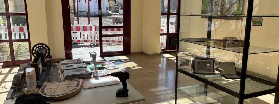 Renovierungsarbeiten im Rathaus