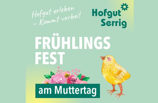 Herzliche Einladung zum Frühlingsfest