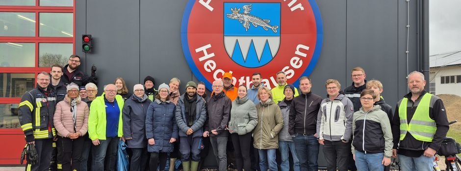 Müllsammelaktion
der Gemeinde Hechthausen