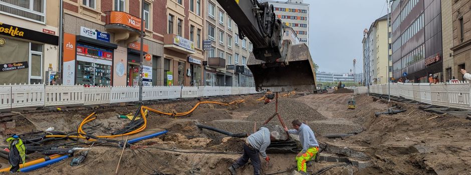 Großbaustelle Binger Straße in Mainz: Bauarbeiten dauern länger