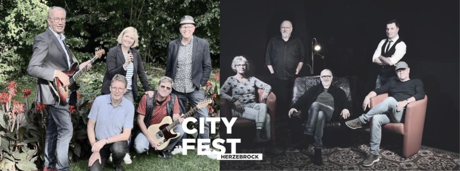 CITY FEST: The CANYONS und HEARTBROCK COMPANY. Zwei Live-Bands in und aus Herzebrock-Clarholz