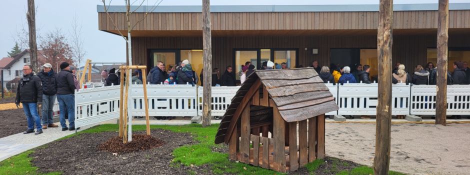 Kinderkrippe St. Anna - Einweihung Außengelände und Tag der offenen Tür