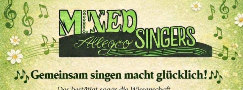 Sing dich glücklich: Neustart der Mixed-Allegro-Singers Müschenbach!