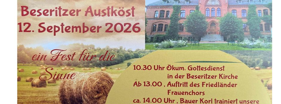 Beseritzer Ausköst – Ein Fest für die Sinne