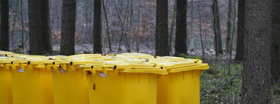 Abfall- und Wertstoffabfuhr verschiebt sich