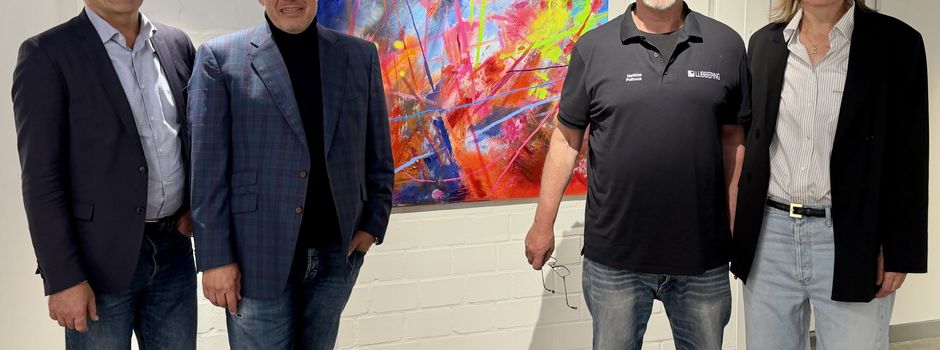 Wenn Arbeit mehr ist als ein Job: Lübbering stärkt Künstler Matthias Poltrock nach dem Schlaganfall