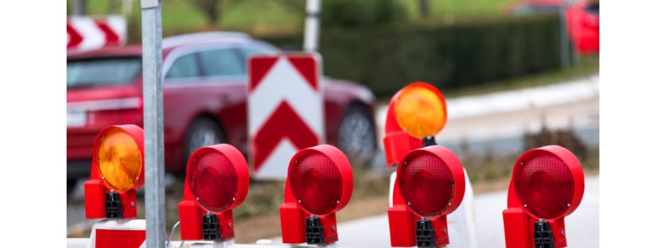 Straßensperrung zwischen Astert und Heuzert