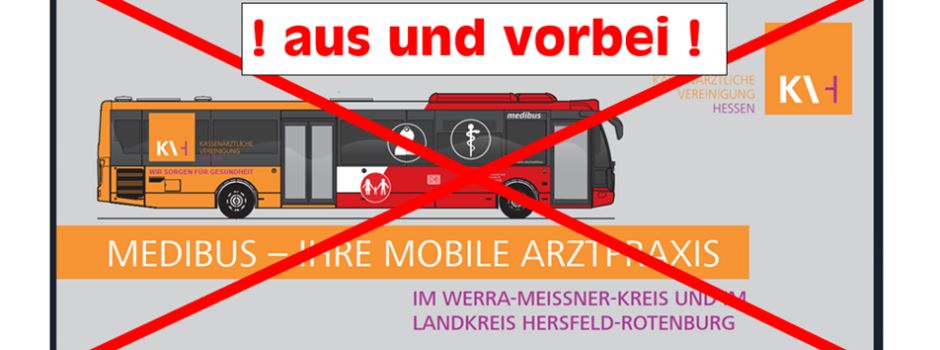 Der Medibus kommt nicht mehr!