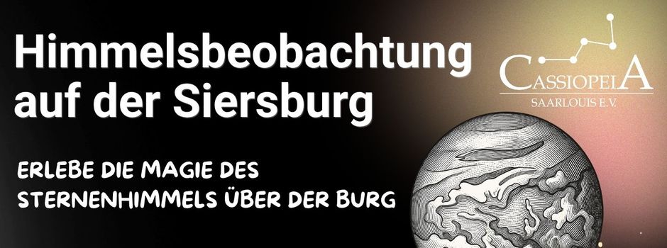 Sternschnuppen-Nacht auf der Siersburg