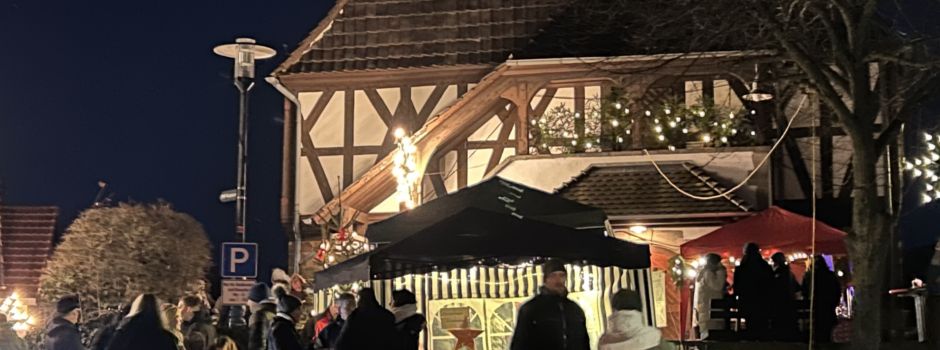 Weihnachtsmarkt in Weißenborn war gut besucht...